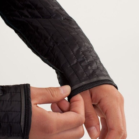 Run: Bundle Up Jacket- Warm Running Jacket- Fleece/ Goose Down- Size 6 - Picture 4 of 16